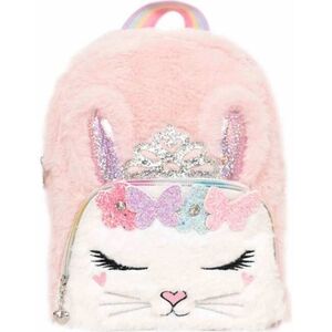 Miss Gwen's OMG Kiki Bunny Princess w Butterfly Crown Push Pink Backpack  NWT